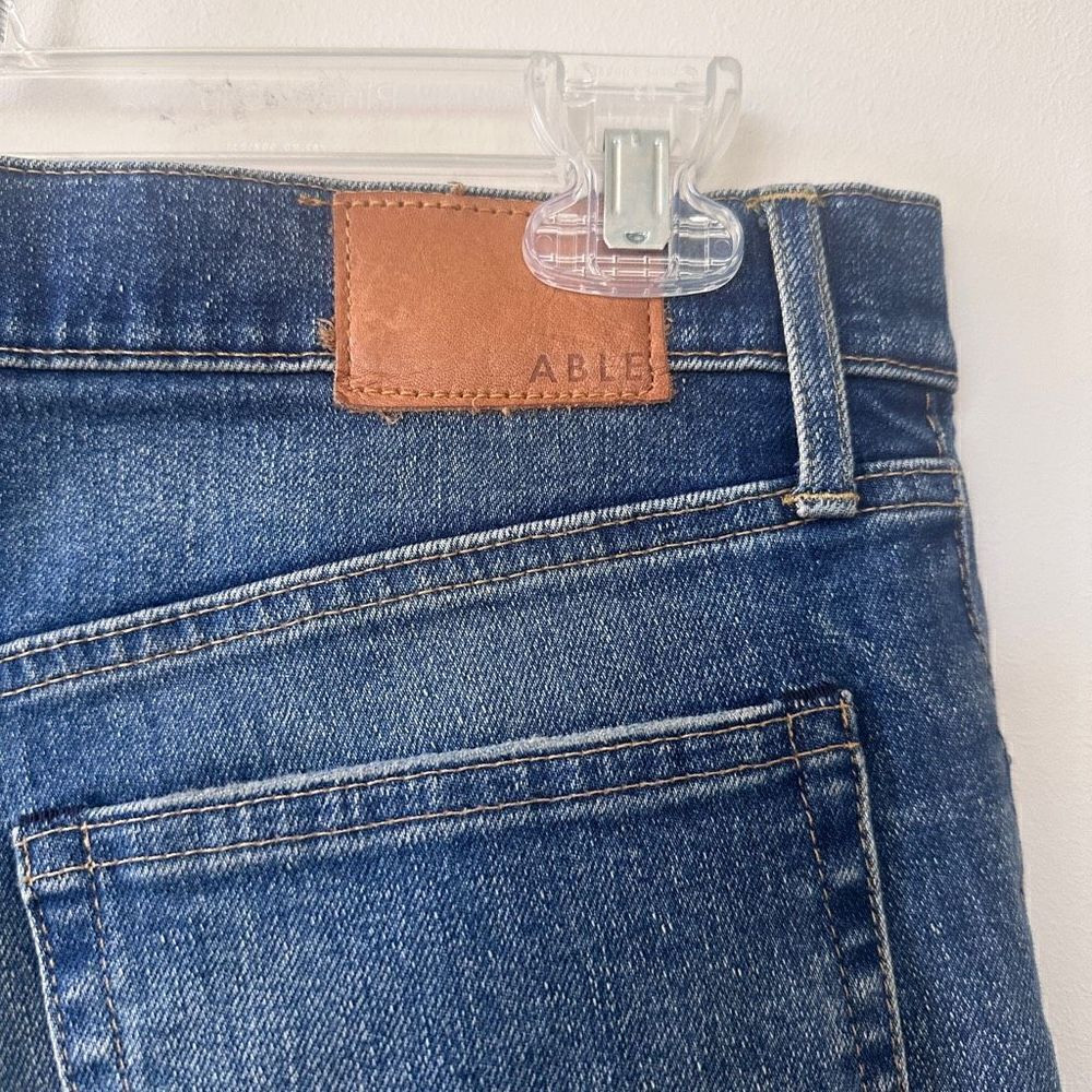 Able Cotton High Waist Medium Jeans The Skinny 28 - Picture 3 of 10
